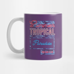 Summer Tropical Paradise Mug